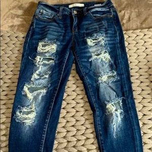 Kancan Distressed Jeans, 5/26